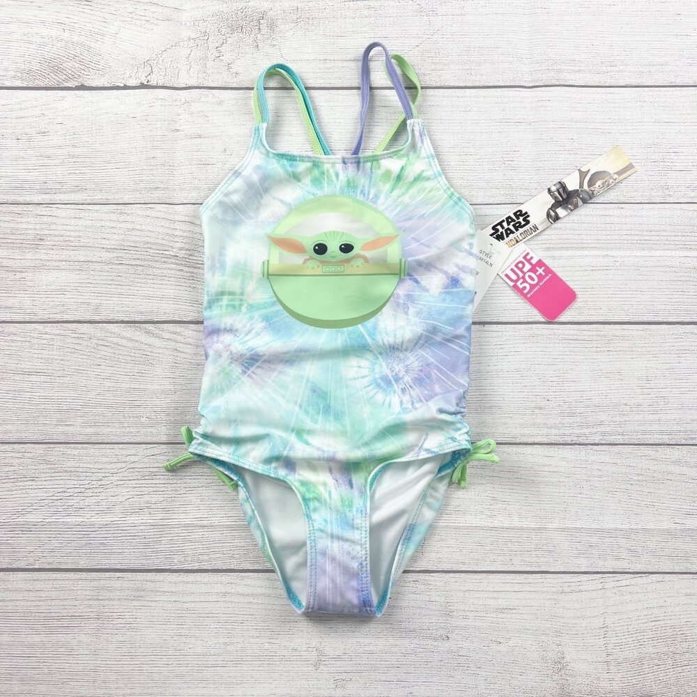 NWT Star Wars Baby Yoda Grogu Swim Suit